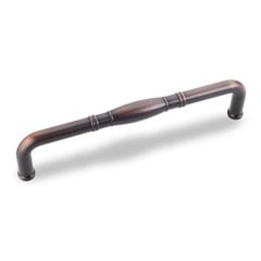 Durham 5-1/16 Inch Center to Center Dark Brushed Antique Copper Cabinet Pull Durham 5-1/16 Inch Center to Center Dark Brushed Antique Copper Cabinet Pull