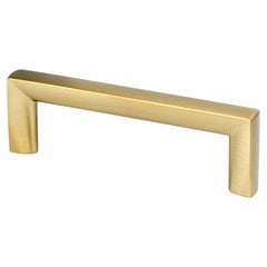 Metro 3-3/4 Inch Center to Center Modern Bronze Cabinet Pull Metro 3-3/4 Inch Center to Center Modern Bronze Cabinet Pull