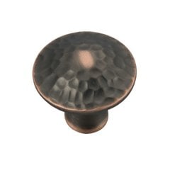 Craftsman 1-1/4 Inch Diameter Oil Rubbed Bronze Highlighted Cabinet Knob Craftsman 1-1/4 Inch Diameter Oil Rubbed Bronze Highlighted Cabinet Knob