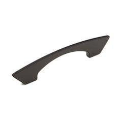 Italian Designs-Profile 5-1/16 Inch Center to Center Matte Black Cabinet Pull Italian Designs-Profile 5-1/16 Inch Center to Center Matte Black Cabinet Pull