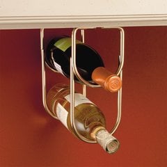 Double Bottle Holder - Brass Double Bottle Holder - Brass