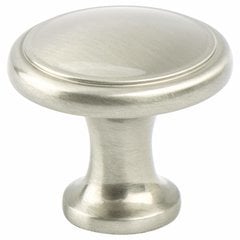 American Classics 1-1/8 Inch Diameter Brushed Nickel Cabinet Knob American Classics 1-1/8 Inch Diameter Brushed Nickel Cabinet Knob