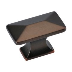 Bungalow 1-1/4 Inch Diameter Refined Bronze Cabinet Knob Bungalow 1-1/4 Inch Diameter Refined Bronze Cabinet Knob