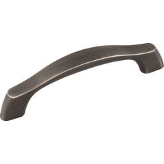 Aiden Pull 3-3/4 inch Center to Center Brushed Pewter Aiden Pull 3-3/4 inch Center to Center Brushed Pewter