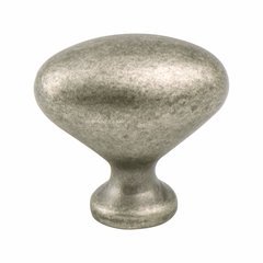 American Classics 1-5/16 Inch Diameter Weathered Nickel Cabinet Knob American Classics 1-5/16 Inch Diameter Weathered Nickel Cabinet Knob