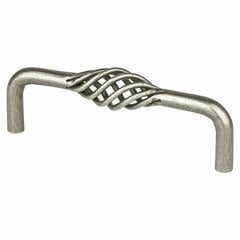 Provence 4 Inch Center to Center Pewter French Iron Cabinet Pull Provence 4 Inch Center to Center Pewter French Iron Cabinet Pull