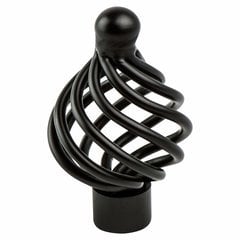 Provence 1-3/8 Inch Diameter Black Cabinet Knob Provence 1-3/8 Inch Diameter Black Cabinet Knob
