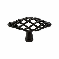 Provence 2-7/16 Inch Diameter Black Cabinet Knob Provence 2-7/16 Inch Diameter Black Cabinet Knob