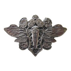 All Creatures 2 Inch Diameter Brite Nickel Cabinet Knob All Creatures 2 Inch Diameter Brite Nickel Cabinet Knob