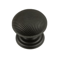 Carbonite Knob 1-1/4 inch Diameter Black Iron Carbonite Knob 1-1/4 inch Diameter Black Iron