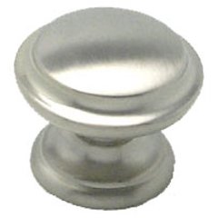 Euro Classica 1-3/8 Inch Diameter Brushed Nickel Cabinet Knob Euro Classica 1-3/8 Inch Diameter Brushed Nickel Cabinet Knob