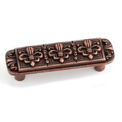 Fleur de Lis 3 Inch Center to Center Venetian Bronze Cabinet Pull Fleur de Lis 3 Inch Center to Center Venetian Bronze Cabinet Pull