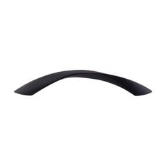 Nouveau III 5-1/16 Inch Center to Center Flat Black Cabinet Pull Nouveau III 5-1/16 Inch Center to Center Flat Black Cabinet Pull