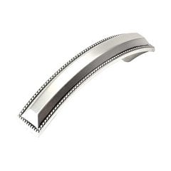 Altair 3 Inch Center to Center Satin Antique Silver Cabinet Pull Altair 3 Inch Center to Center Satin Antique Silver Cabinet Pull