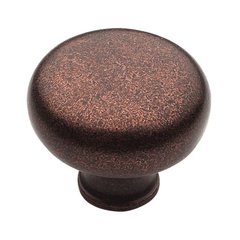 Classics 1-1/4 Inch Diameter Rustic Bronze Cabinet Knob Classics 1-1/4 Inch Diameter Rustic Bronze Cabinet Knob