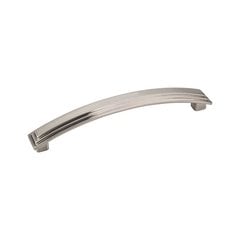 Calloway 5-1/16 Inch Center to Center Satin Nickel Cabinet Pull Calloway 5-1/16 Inch Center to Center Satin Nickel Cabinet Pull