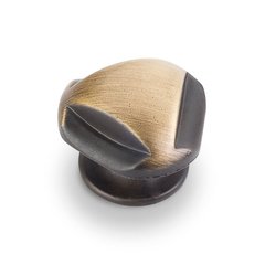 Chesapeake 1-5/16 Inch Diameter Antique Brushed Satin Brass Cabinet Knob Chesapeake 1-5/16 Inch Diameter Antique Brushed Satin Brass Cabinet Knob