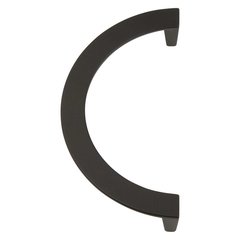 Roundabout 5-1/16 Inch Center to Center Black Cabinet Pull Roundabout 5-1/16 Inch Center to Center Black Cabinet Pull