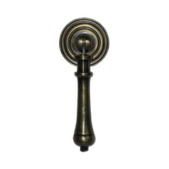 Teardrop Pulls 1-5/8 Inch Diameter Unlacquered Antique Brass Pendant Pull Teardrop Pulls 1-5/8 Inch Diameter Unlacquered Antique Brass Pendant Pull