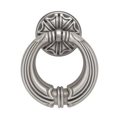 French Romantics 2-7/16 Inch Diameter Brushed Satin Pewter Cabinet Ring Pull French Romantics 2-7/16 Inch Diameter Brushed Satin Pewter Cabinet Ring Pull