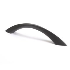 Advantage Plus 6 5-1/16 Inch Center to Center Black Cabinet Pull Advantage Plus 6 5-1/16 Inch Center to Center Black Cabinet Pull