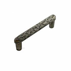 Vine 3 Inch Center to Center Satin Antique Nickel Cabinet Pull Vine 3 Inch Center to Center Satin Antique Nickel Cabinet Pull