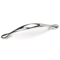 Delano 3-3/4 Inch Center to Center Polished Chrome Cabinet Pull Delano 3-3/4 Inch Center to Center Polished Chrome Cabinet Pull