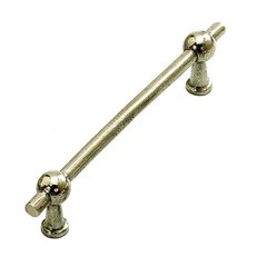 Chemin de Fer 5-1/16 Inch Center to Center Natural Britannium Cabinet Pull Chemin de Fer 5-1/16 Inch Center to Center Natural Britannium Cabinet Pull