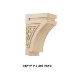 Gaelic Small Corbel Unfinished Cherry Gaelic Small Corbel Unfinished Cherry