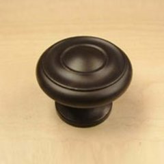 Plymouth 1-1/2 Inch Diameter Oil Rubbed Bronze Cabinet Knob Plymouth 1-1/2 Inch Diameter Oil Rubbed Bronze Cabinet Knob