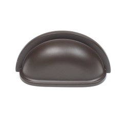Milan 3 Inch Center to Center Oil Rubbed Bronze Cabinet Cup Pull Milan 3 Inch Center to Center Oil Rubbed Bronze Cabinet Cup Pull