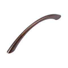 Metropolis 3-3/4 Inch Center to Center Dark Antique Copper Cabinet Pull Metropolis 3-3/4 Inch Center to Center Dark Antique Copper Cabinet Pull