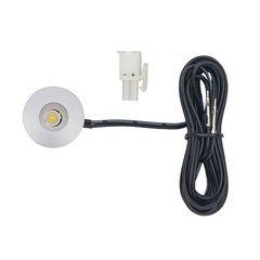 1W 12VDC Mini-Spot/Eye LED 3000K Nickel 1W 12VDC Mini-Spot/Eye LED 3000K Nickel