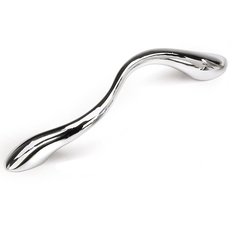 Pacifica 3-3/4 Inch Center to Center Polished Chrome Cabinet Pull Pacifica 3-3/4 Inch Center to Center Polished Chrome Cabinet Pull