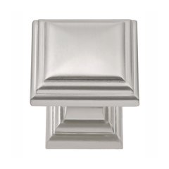 Somerset 1-1/8 Inch Diameter Satin Nickel Cabinet Knob Somerset 1-1/8 Inch Diameter Satin Nickel Cabinet Knob