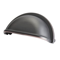 Advantage Plus 5 3 Inch Center to Center Verona Bronze Cabinet Cup Pull Advantage Plus 5 3 Inch Center to Center Verona Bronze Cabinet Cup Pull