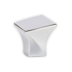 Fluidic 1-3/16 Inch Length Polished Chrome Cabinet Knob Fluidic 1-3/16 Inch Length Polished Chrome Cabinet Knob