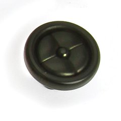 Paris 1-1/4 Inch Diameter Matte Black Cabinet Knob Paris 1-1/4 Inch Diameter Matte Black Cabinet Knob