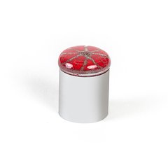 Radiants 3/4 Inch Diameter Red Cabinet Knob Radiants 3/4 Inch Diameter Red Cabinet Knob