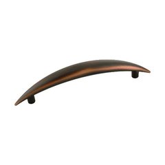 Metropolis 3-3/4 Inch Center to Center Oil Rubbed Bronze Highlighted Cabinet Pull Metropolis 3-3/4 Inch Center to Center Oil Rubbed Bronze Highlighted Cabinet Pull