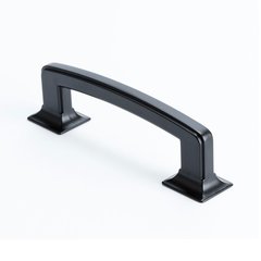 Hearthstone 3-3/4 Inch Center to Center Matte Black Cabinet Pull Hearthstone 3-3/4 Inch Center to Center Matte Black Cabinet Pull