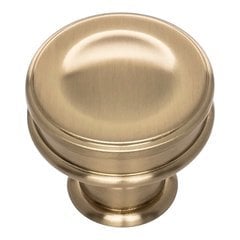 Oskar Knob 1-1/4 inch Diameter Warm Brass Oskar Knob 1-1/4 inch Diameter Warm Brass
