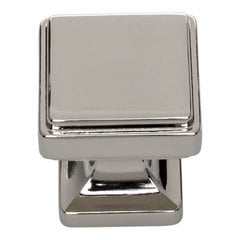 Kate Knob 1-1/8" Dia Polished Nickel Kate Knob 1-1/8" Dia Polished Nickel