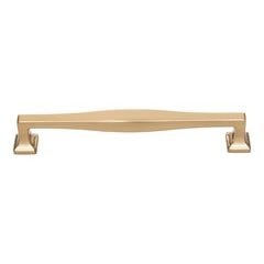Kate Pull 6-5/16 inch Center to Center Warm Brass Kate Pull 6-5/16 inch Center to Center Warm Brass
