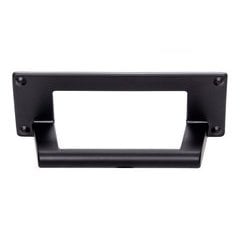 Bradbury Cup Pull 3 inch Center to Center Matte Black Bradbury Cup Pull 3 inch Center to Center Matte Black