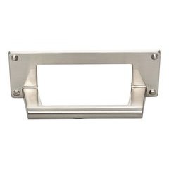 Bradbury Cup Pull 3 inch Center to Center Brushed Nickel Bradbury Cup Pull 3 inch Center to Center Brushed Nickel