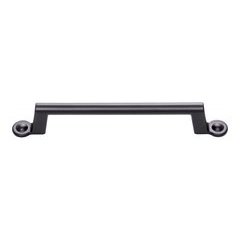Bradbury Pull 5-1/16 inch Center to Center Matte Black Bradbury Pull 5-1/16 inch Center to Center Matte Black