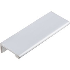Edgefield Tab Pull 2-63/64 inch Center to Center Brushed Chrome Edgefield Tab Pull 2-63/64 inch Center to Center Brushed Chrome