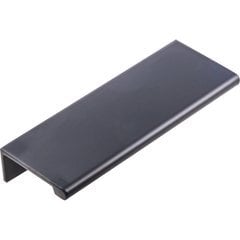 Edgefield Tab Pull 2-63/64 inch Center to Center Matte Black Edgefield Tab Pull 2-63/64 inch Center to Center Matte Black