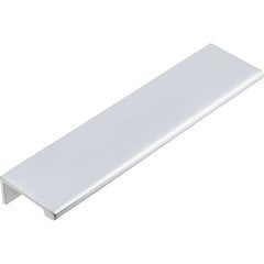 Edgefield Tab Pull 5 inch Center to Center Brushed Chrome Edgefield Tab Pull 5 inch Center to Center Brushed Chrome